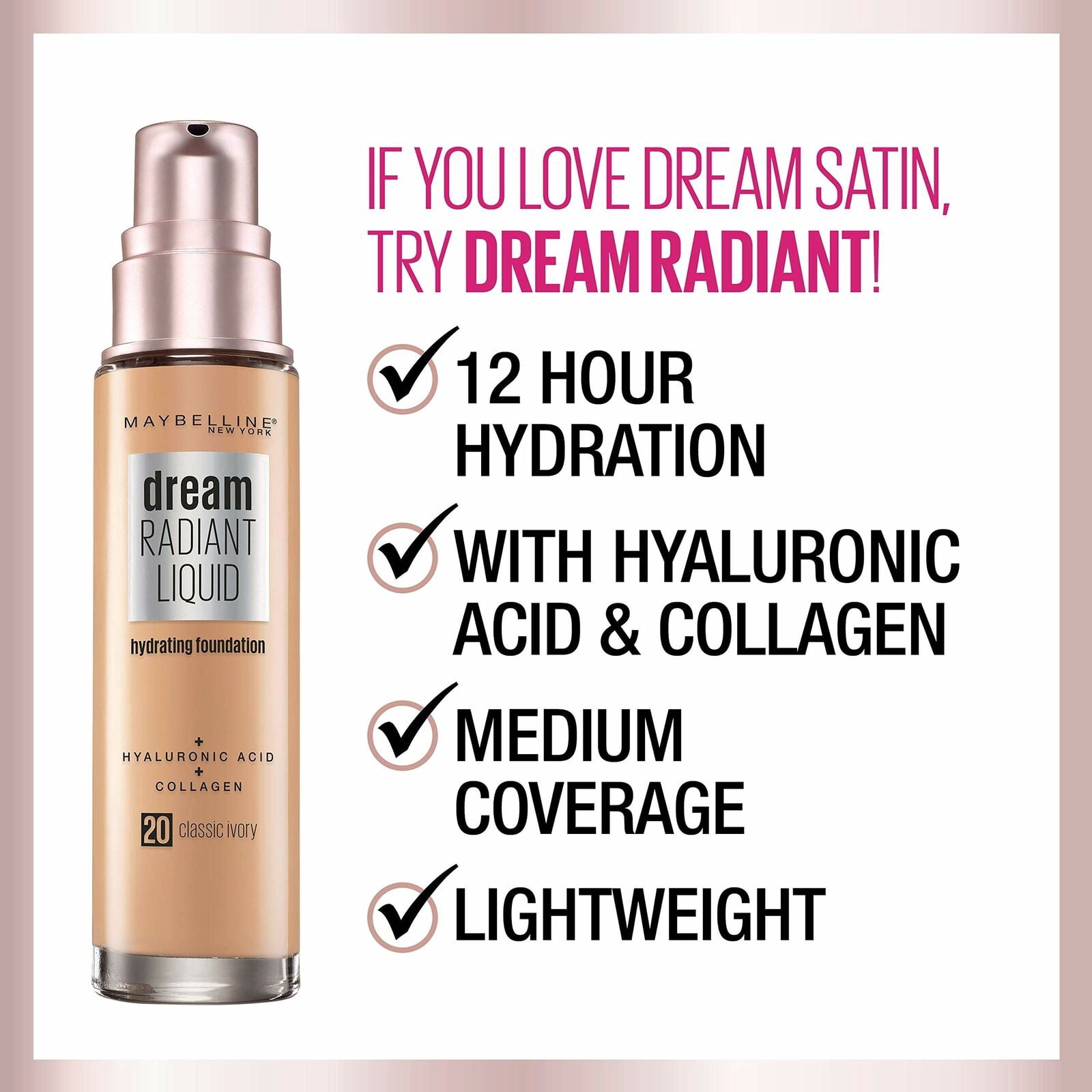 Maybelline New York Dream Liquid Mousse, Fond de Teint Liquide