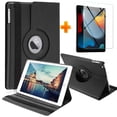 thumbnail image 1 of SuperShield Case With Protector for iPad Air 11 Inch Case M3/M2, iPad Air 7th/6th/5th/4th Generation Case (2025/2024/2022/2020), Slim Rotating Stand Durable Protection Cover, Black, 1 of 5