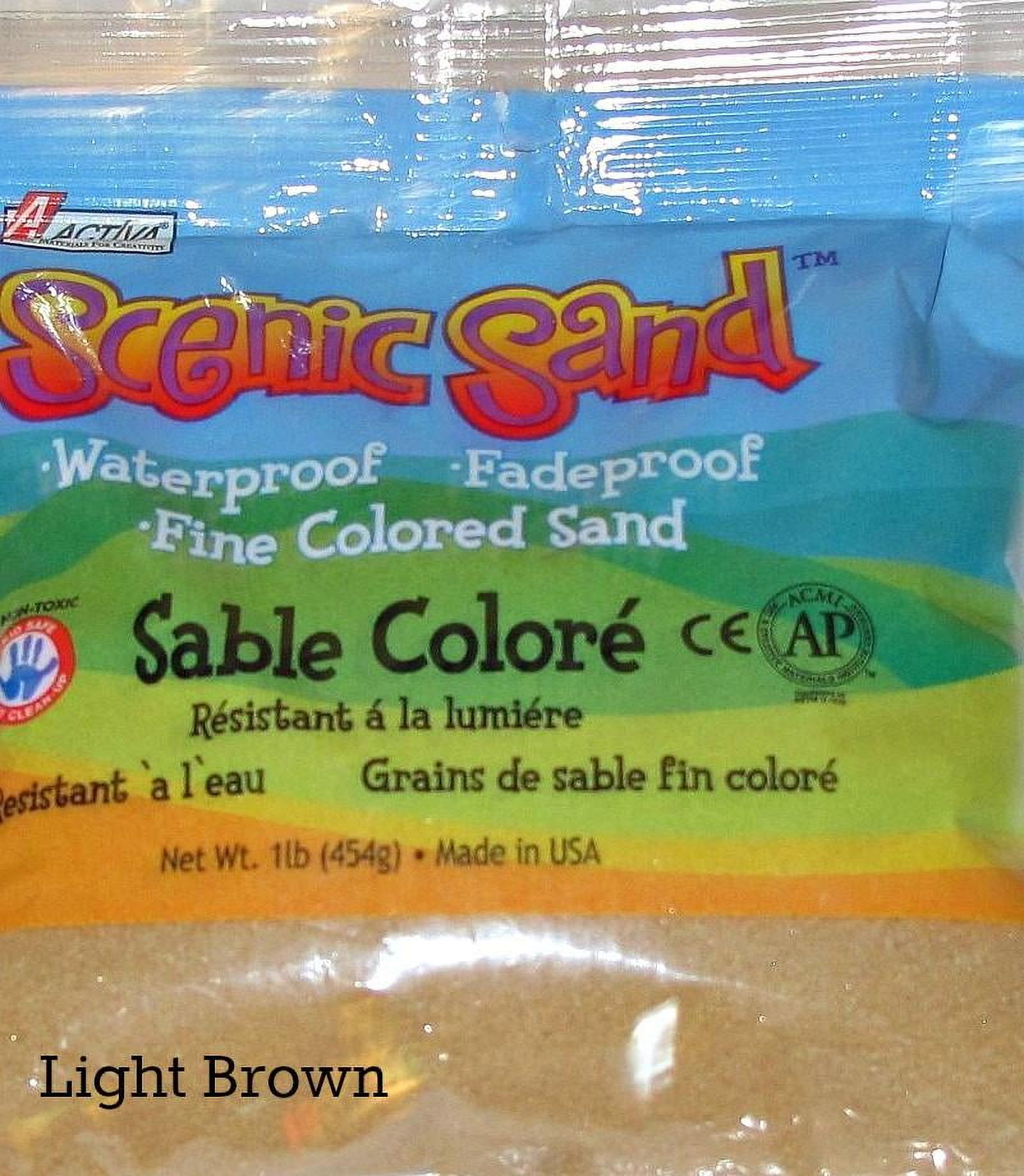 ACTIVA Scenic Sand 1-Pound Light Brown 4495