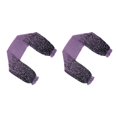 thumbnail image 2 of kurtrusly Boléro en Chiffon à Manches Longues Tendance pour Femmes Fleur Violette 2ensemble, 2 of 6