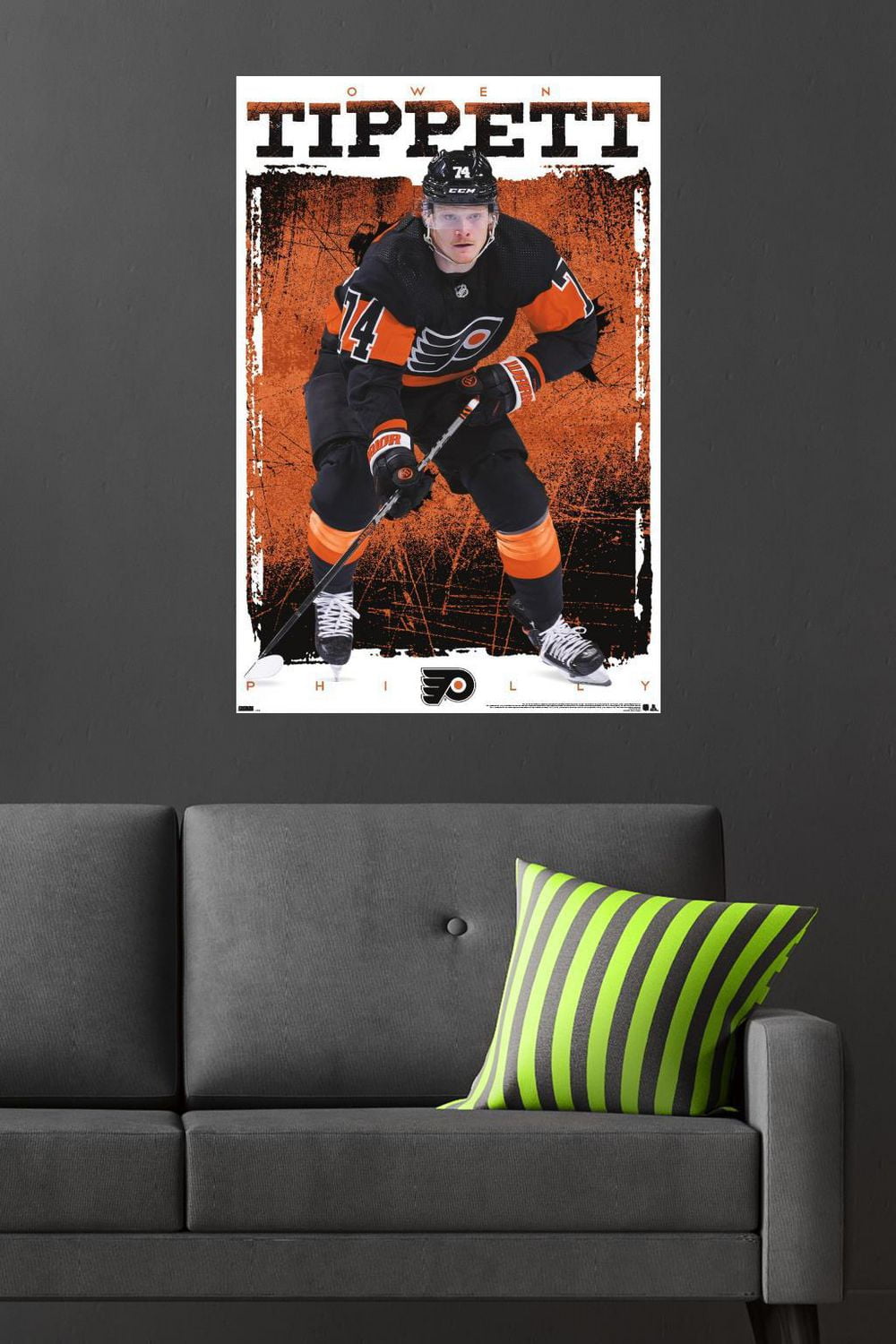 NHL Philadelphia Flyers - Owen Tippett 23 Wall Poster, 22.375" x 34"