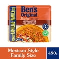 thumbnail image 1 of BEN'S ORIGINAL BISTRO EXPRESS Mexican Style Rice Side Dish, 490g Pouch, 1 of 7