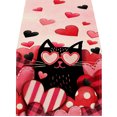 thumbnail image 2 of Boovnll Valentines Day Table Runner, 13x71" Valentine's Day Printing Table Runner, Valentines Table Runner for Holiday Kitchen Dining Table, Party Decor, Valentines Day Decorations, 2 of 7