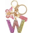 thumbnail image 1 of Letter Keychain,26 Letters A-Z Decorative Letter Keychain,Name Keychain for Women Girls Men Teenager Gift, 1 of 2
