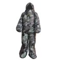 thumbnail image 1 of Adult Full Body Wearable Sleeping Bag with zips and Off for Outdoor Camping XL, 1 of 8