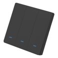 thumbnail image 1 of Yeacher Wi-Fi Smart Switch Light Switch Push Button Voice Control, Remote Control, Touch Control Compatible with Assistant Schedule, Timer, Countdown Needs Neutral Wire No Hub Required, 1 of 8
