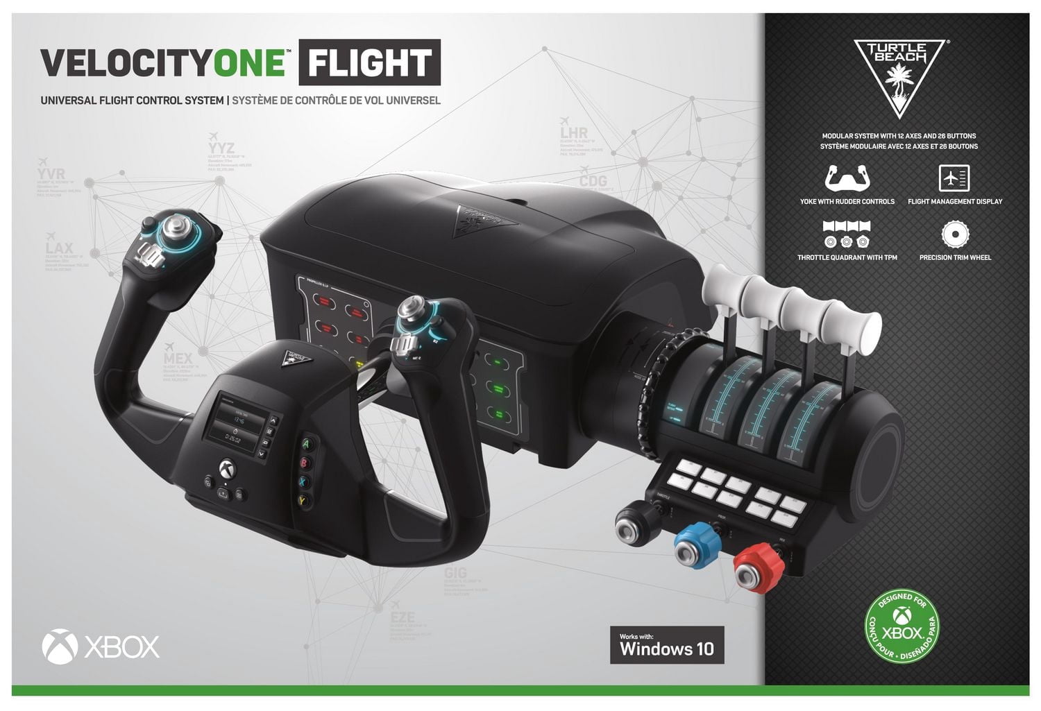 Turtle Beach® Velocity One™ Flight Universal Control System for