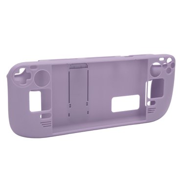 Kickstand Case for Steam Deck, Full Shockproof Fingerprint Proof Protective Case with PC Stand, Comfortable Hands Free Steam Deck Cover