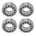 thumbnail image 3 of Roulement à Billes Auto-Aligner, 4 Pcs Étanches Rotation Stable Double Rangée pour Patins à Roulettes pour Moteurs 1204,1205,1206,1207,1208, 3 of 8