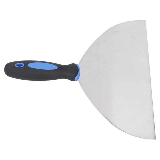 Stainless Steel Paint Scraper 8 Inch Blade Comfortable Handle Hanging Hole for Putty Wallpaper Paint Plaster 0122 Model