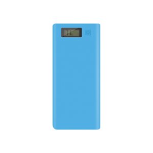 Power Bank Box Mini Portable Welding-free Dual USB 8 x 18650 Battery Mobile Charger DIY Case for Outdoor-Blue
