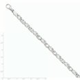 thumbnail image 2 of 14K White Gold 6.85mm Polished Fancy Link Bracelet, 2 of 2