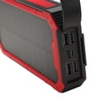 thumbnail image 2 of Solar Charger 36800mAh Solar Power Bank Portable Charger with 36LEDs for Climbing Red, 2 of 8