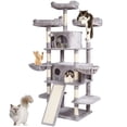 thumbnail image 1 of VEVOR Cat Tree 68.5" Cat Tower for Indoor Cats with Cat Condos Scratching Post, 1 of 9