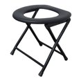 thumbnail image 2 of S SERENABLE Portable Camping Toilet Seat Bedside Commodes Multi-Uses for Adults Foldable, 2 of 9