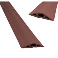thumbnail image 1 of 5 ft. D-2 Rubber Duct Cord Cover &  Rubber Cable Protector, Brown, 1 of 1