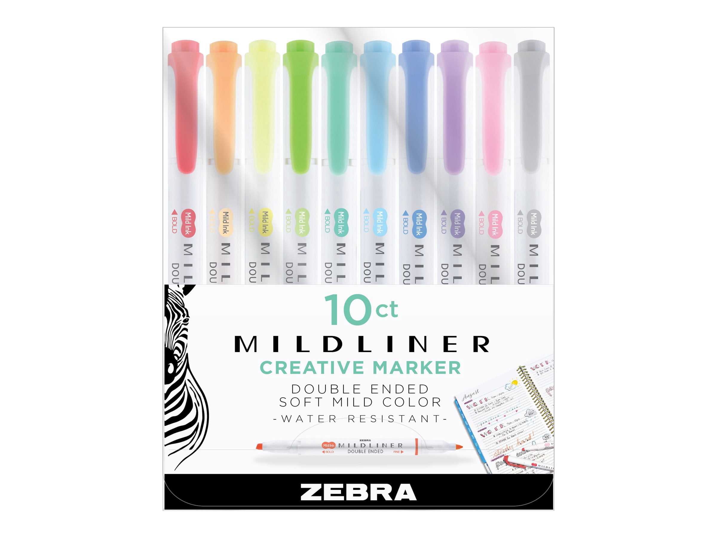 Ensemble de rafraîchissement Mildliner 5 couleurs