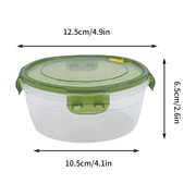 Household Food Grade Refrigerator Freezer, Thickened Sealed Box, Kitchen Round Storage Box