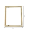 thumbnail image 1 of RXIRUCGD Home Decor Clearance Items Wood Frame For Canvas Oil Painting Nature DIY Frame Picture Inner Picture Frame, 1 of 2