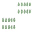 thumbnail image 3 of Thinsony 10pcs/set Faux Tropical Palm Fronds For Tropical Paradise Easy To Maintain A01325 2Set, 3 of 6