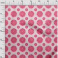 thumbnail image 3 of oneOone Viscose Chiffon Magenta Fabric Fruits Lemon Slice Craft Projects Decor Fabric Printed By The Yard 42 Inch Wide, 3 of 4