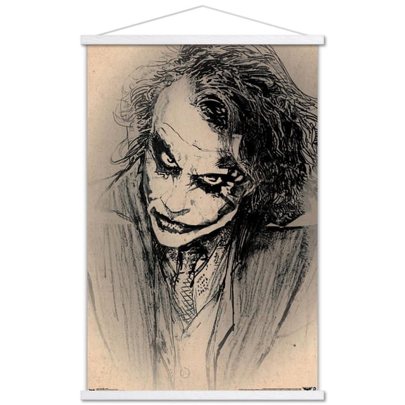 Film DC Comics - Le Chevalier Noir - Le Joker - Croquis
