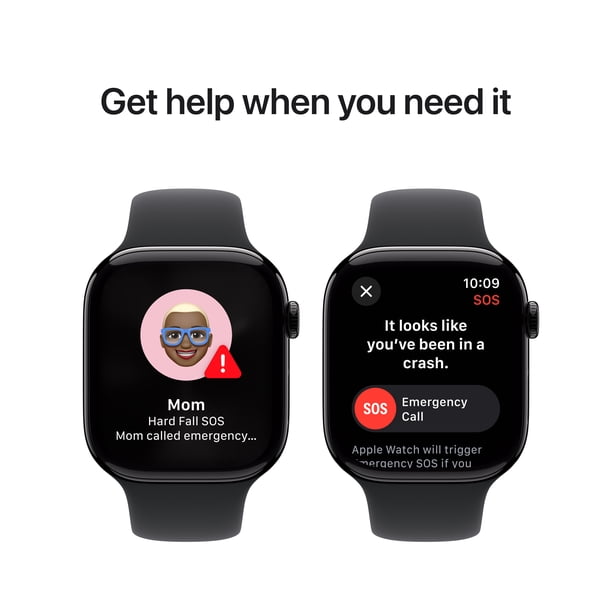 Apple Watch Series 10 [GPS + Cellular 46mm] Smartwatch with Jet