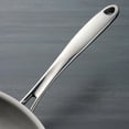 thumbnail image 4 of Tramontina Tri-Ply Clad 6 Qt Stainless Steel Covered Deep Sauté Pan, 4 of 9