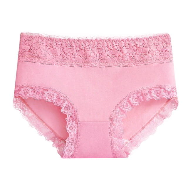 B91xZ Strings pour Femmes Confort Frais Culottes Garçonnes en Microfibre, Rose TTG