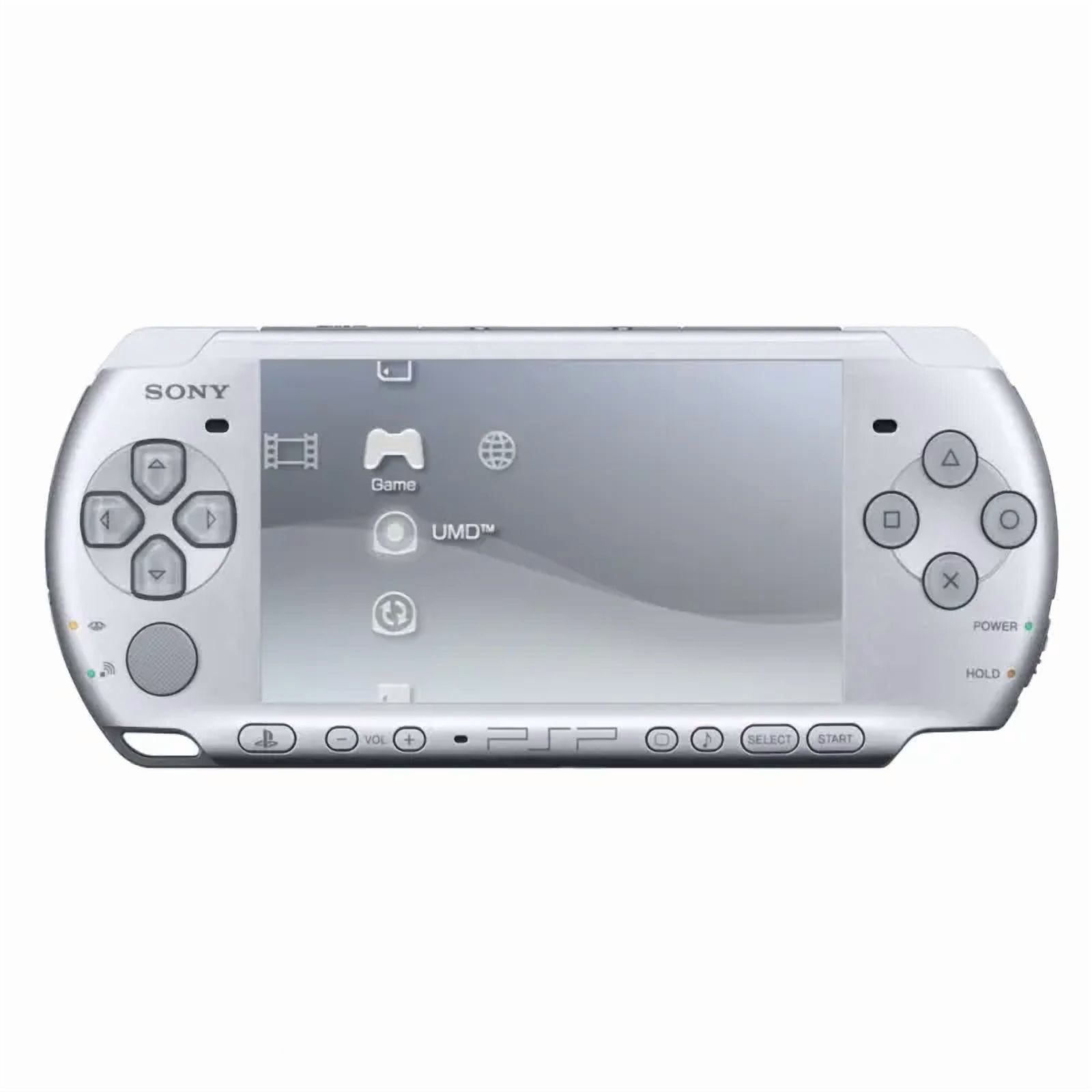 Sony - PSP 3000 Handheld Video Games Console - Silver (Refurbished