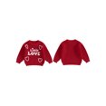 thumbnail image 2 of Gupgi Chandails de Printemps pour Filles, Mode Cœur d'Amour, Manches Longues, Col Rond, Pulls pour Bébés Filles, 2 of 9