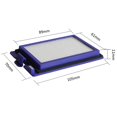 thumbnail image 2 of Filtre de Remplacement pour Aspirateur Robot Robovac X8, Accessoires pour Hybride X8, 2 of 9