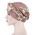 thumbnail image 5 of JUNWELL Couvre-Chef de Chimiothérapie et Cancer pour Femmes, Bonnet Turban Tressé, Couvre-Cheveux Torsadés, Enveloppe, 5 of 5