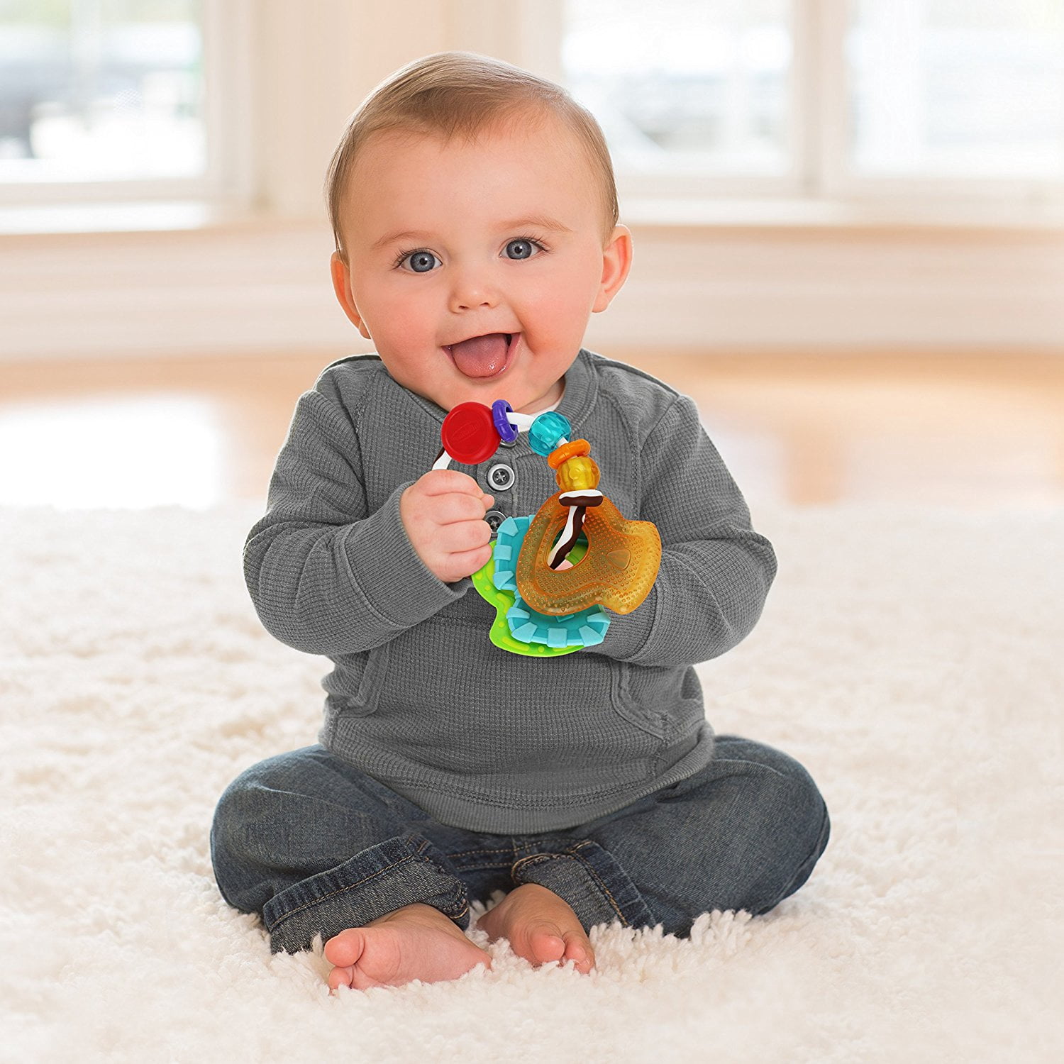 Infantino Cool and Chew Teether Keys Set