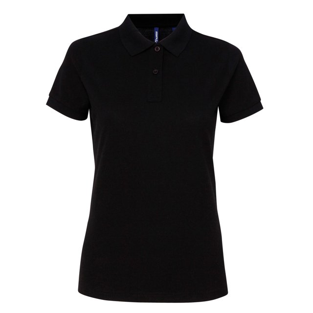 Asquith & Fox Polo de Performance à Manches Courtes pour Femmes en Mélange