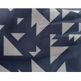 thumbnail image 5 of oneOone Georgette Viscose Fabric Triangle Geometric Print Fabric By Yard 42 Inch Wide, 5 of 5