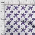 thumbnail image 2 of oneOone Viscose Chiffon Violet Fabric Medical Sewing Craft Projects Fabric Prints By Yard 42 Inch Wide, 2 of 4