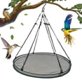 thumbnail image 3 of Hanging Bird Feeding Net Bag Universal Bird Feeder Net Hanging Bird Food Catcher Garden Outdoor Tray Feeding Accessory, 3 of 8