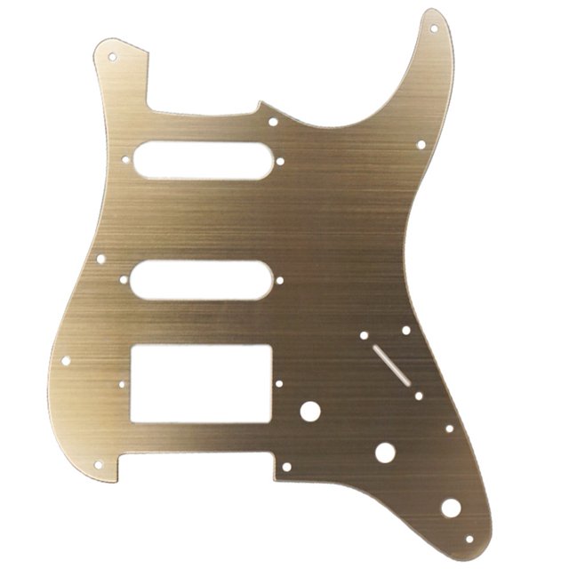 Metal 11 Holes SSH Guitar Pickguard Scratch Plate For Strat Electric Guitars