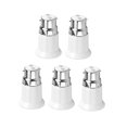 thumbnail image 2 of Bulb Base Long Durability Lamp Holders Bulb Adapter Converter 5PCS Bulb Socket For Bulb, 2 of 8