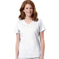 thumbnail image 1 of Blossom by Maevn Women's Signature Mock Wrap Solid Scrub Top, 1 of 1
