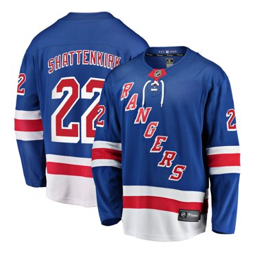 Kevin Shattenkirk New York Rangers LNH Fanatics Breakaway Chandail Domicile, Moyen