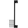 thumbnail image 1 of OULII 1Set Door Latch Shield Plate Reinforcement for Outswing Door Locks 11.00X1.38X0.39in, 1 of 8