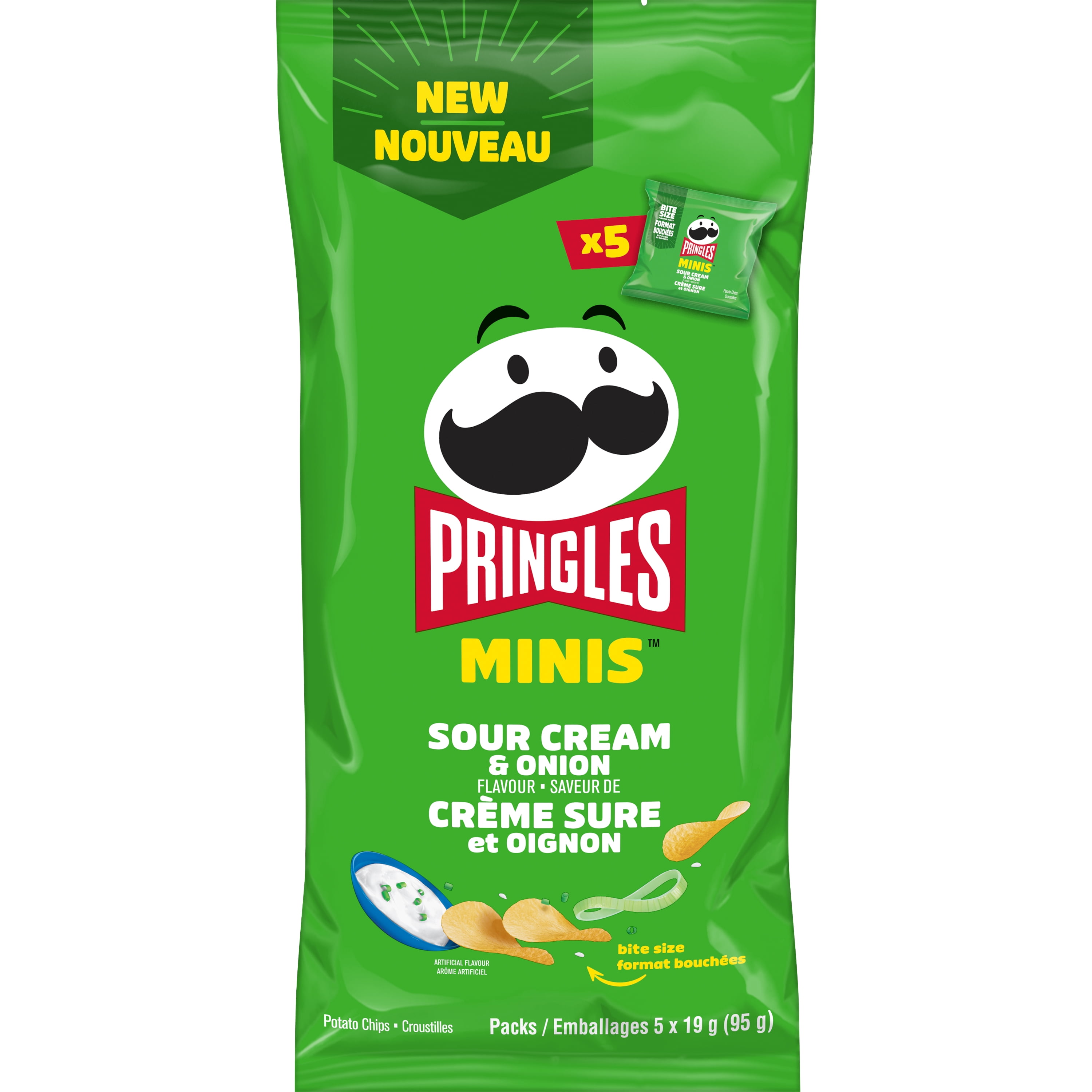 Pringles Crème Sure & Oignon Mini Croustilles