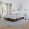 thumbnail image 1 of Nexera Nocce Collection Queen Size Brown Platform Bed, 1 of 7