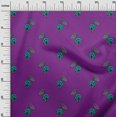 thumbnail image 2 of oneOone Cotton Silk Fabric Floral & Block Print Sewing Fabric BTY 42 Inch Wide, 2 of 4