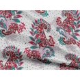 thumbnail image 5 of oneOone Rayon Maroon Fabric Paisleys Craft Projects Decor Fabric Printed By The Yard 56 Inch Wide, 5 of 5