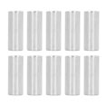 thumbnail image 2 of 10 Pcs Écrou de Connecteur Rond M8x1.25 L30mm Écrous de Couplage en Acier Inoxydable Kit de Tige de Manchon Fileté, 2 of 8