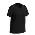 thumbnail image 4 of Sentmoon Plus Size Two Piece Sets for Women Short Sleeve Crew Neck Tops Women's Solid Color Pocket With Elastic Drawstring Waist Long Pants Dry Cleaning Hand Clothes Nurse Clothes Set Suit, 4 of 8