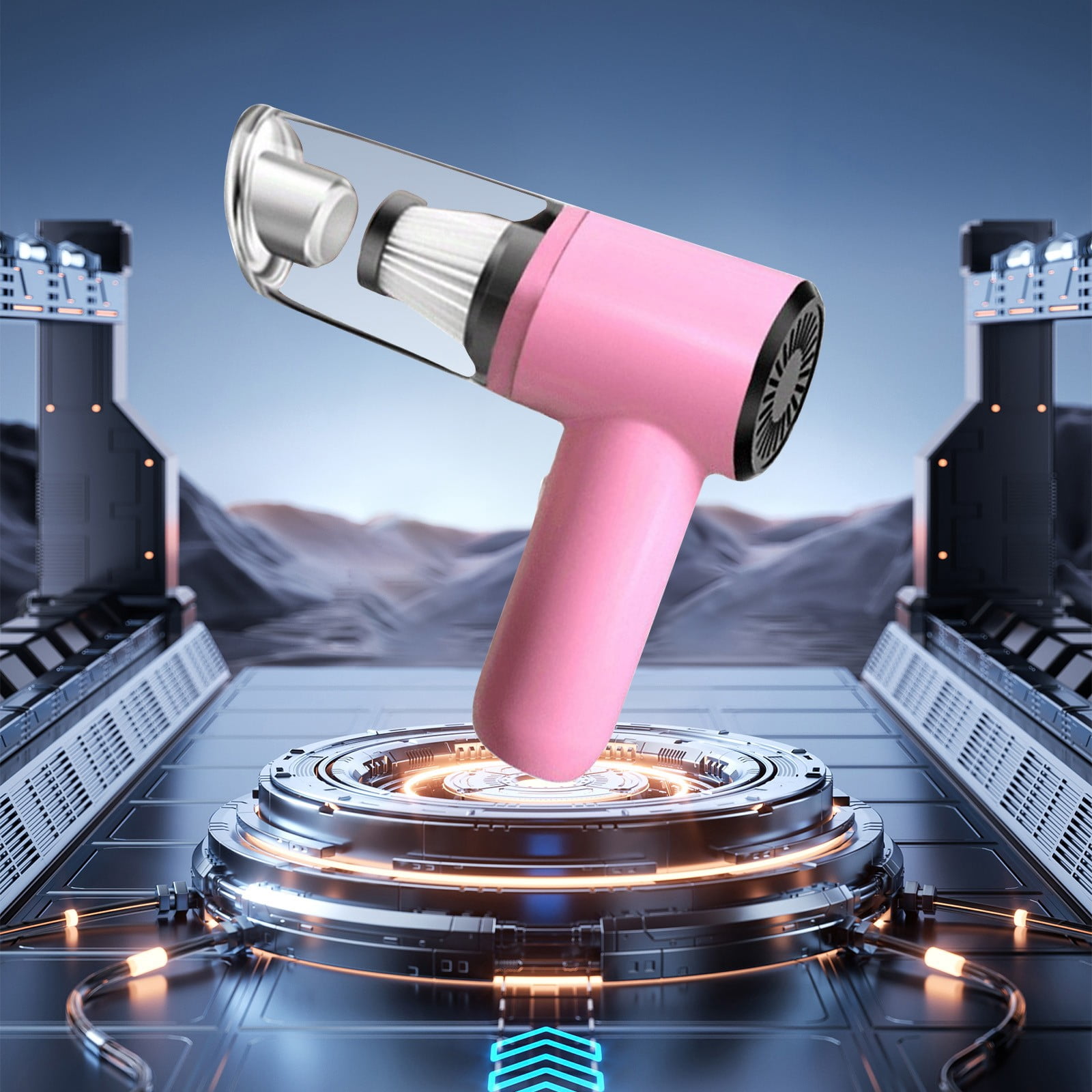 Dvkptbk Car Vacuum Cleaner Wireless Car Vacuum Cleaner Powerful High Power Home Charging Home Car Use Indoor Handheld Car Mini Car Accessories